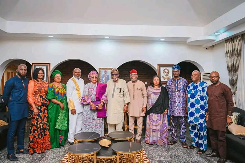 GOV AKEREDOLU, SIBLINGS HOLD 8-DAY RITE OF PASSAGE FOR LATE MOTHER