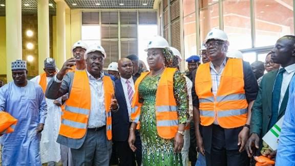 JULIUS BERGER WILL DELIVER REHABILITATED FEDERAL SECRETARIAT ON SCHEDULE…. MD, Engr. Dr. Lars Richter assures rehabilitation works will not disrupt normal flow of government work